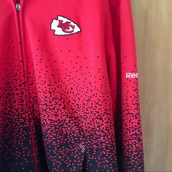 KC Chiefs Team Reebok Jacket - Picture 4 of 6